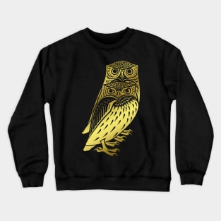 Golden Owls Crewneck Sweatshirt